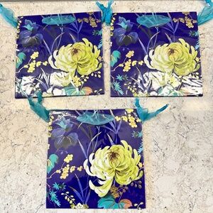 Set of 3 Papyrus flower Gift‎ Bags